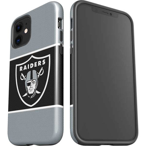 NFL Las Vegas Raiders Zone Block iPhone 12 Impact Case