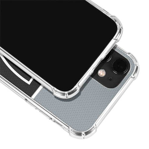 NFL Las Vegas Raiders Zone Block iPhone 12 Mini Clear Case