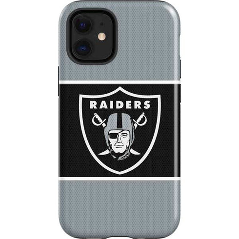 NFL Las Vegas Raiders Zone Block iPhone 12 Mini Impact Case
