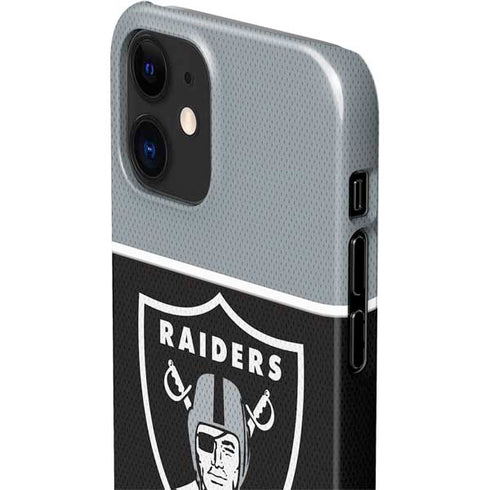 NFL Las Vegas Raiders Zone Block iPhone 12 Mini Lite Case