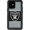 NFL Las Vegas Raiders Zone Block iPhone 12 Mini Waterproof Case