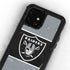 NFL Las Vegas Raiders Zone Block iPhone 12 Mini Waterproof Case