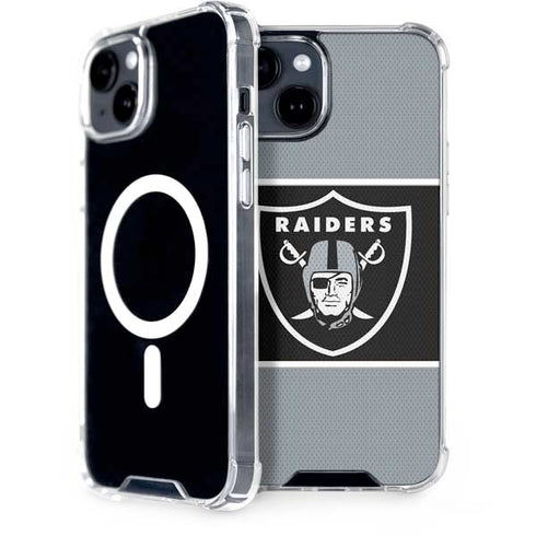 NFL Las Vegas Raiders Zone Block iPhone 13 MagSafe Case