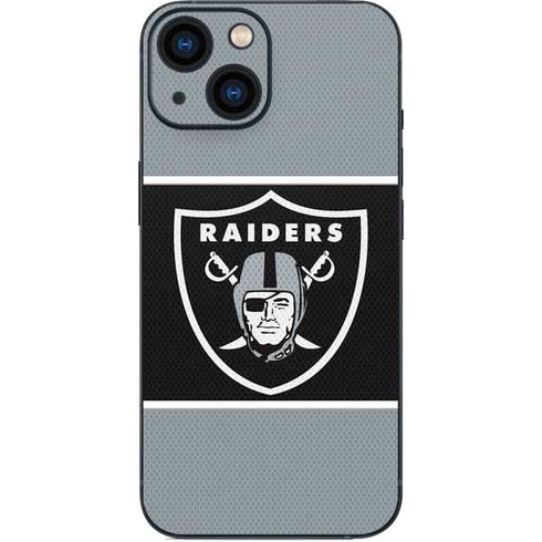 NFL Las Vegas Raiders Zone Block iPhone 13 Mini Skin