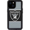 NFL Las Vegas Raiders Zone Block iPhone 13 Mini Waterproof Case