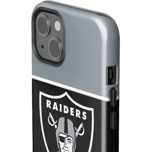 NFL Las Vegas Raiders Zone Block iPhone 15 Plus Impact Case