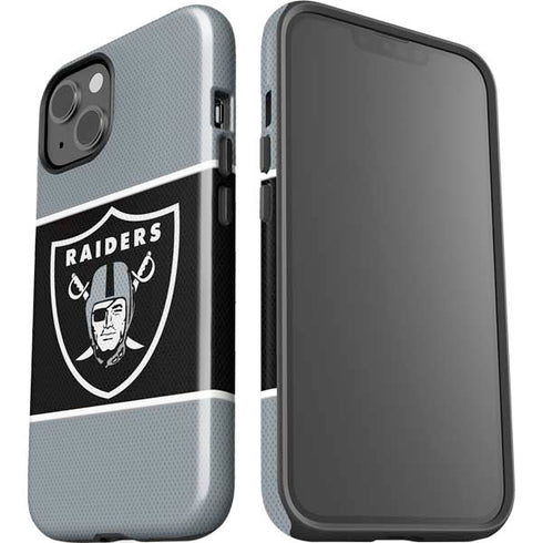 NFL Las Vegas Raiders Zone Block iPhone 15 Plus Impact Case