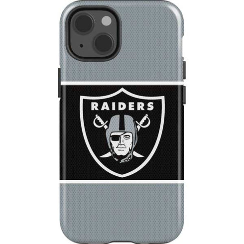 NFL Las Vegas Raiders Zone Block iPhone 15 Impact Case