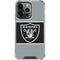 NFL Las Vegas Raiders Zone Block iPhone 14 Pro Clear Case