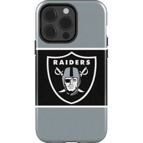 NFL Las Vegas Raiders Zone Block iPhone 15 Pro Impact Case