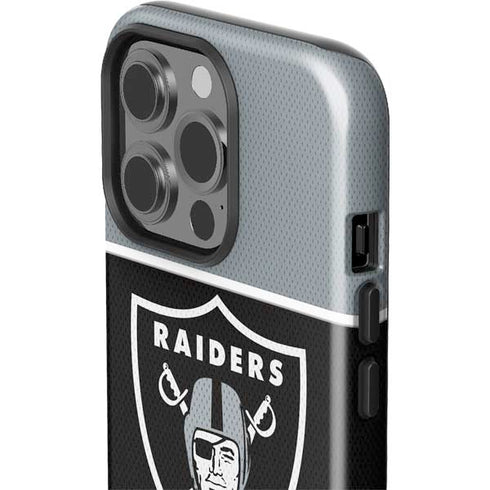 NFL Las Vegas Raiders Zone Block iPhone 15 Pro Impact Case