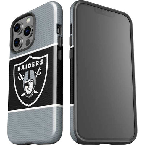 NFL Las Vegas Raiders Zone Block iPhone 14 Pro Impact Case