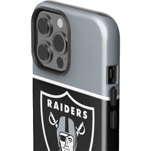 NFL Las Vegas Raiders Zone Block iPhone 15 Pro Max Impact Case
