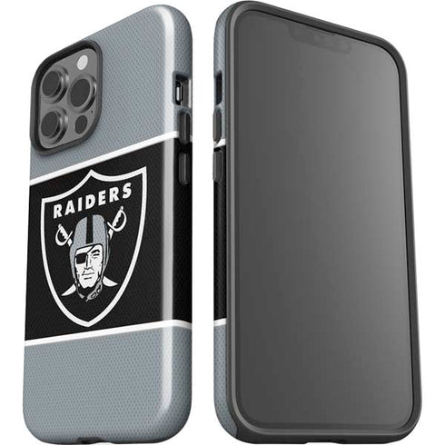 NFL Las Vegas Raiders Zone Block iPhone 14 Pro Max Impact Case