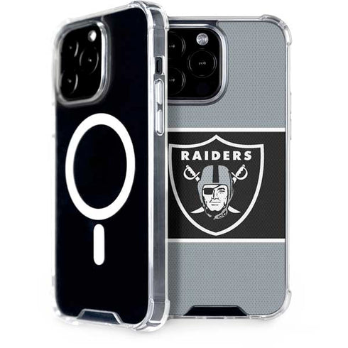 NFL Las Vegas Raiders Zone Block iPhone 15 Pro Max MagSafe Case