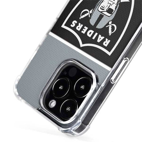 NFL Las Vegas Raiders Zone Block iPhone 15 Pro Max MagSafe Case