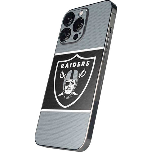 NFL Las Vegas Raiders Zone Block iPhone 14 Pro Max Skin