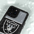 NFL Las Vegas Raiders Zone Block iPhone 14 Pro Waterproof Case