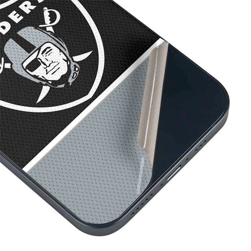 NFL Las Vegas Raiders Zone Block iPhone 14 Skin