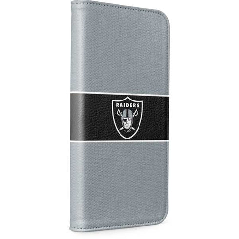NFL Las Vegas Raiders Zone Block iPhone 15 Pro Folio Case