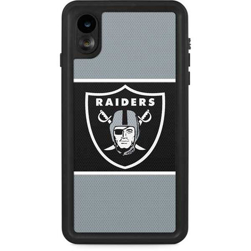 NFL Las Vegas Raiders Zone Block iPhone XR Waterproof Case