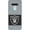 NFL Las Vegas Raiders Zone Block LG Stylo 6 Clear Case