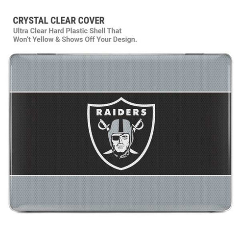 NFL Las Vegas Raiders Zone Block MacBook Air 13in M1 (2021) Case plus Skin