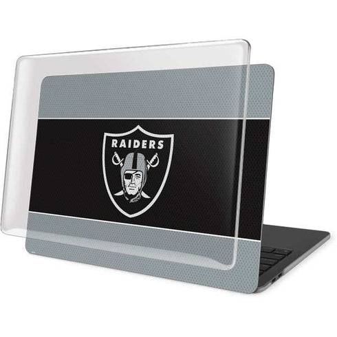 NFL Las Vegas Raiders Zone Block MacBook Pro 13in (2020) Case plus Skin