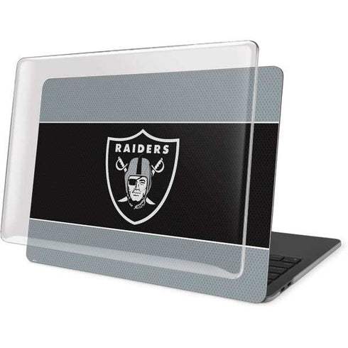 NFL Las Vegas Raiders Zone Block MacBook Pro 15in (2016-19) Case plus Skin