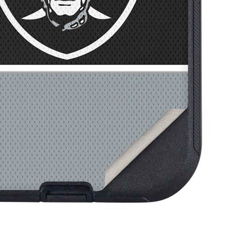 NFL Las Vegas Raiders Zone Block Otterbox Defender iPhone Skin