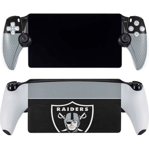 NFL Las Vegas Raiders Zone Block PlayStation Portal Remote Player Skin