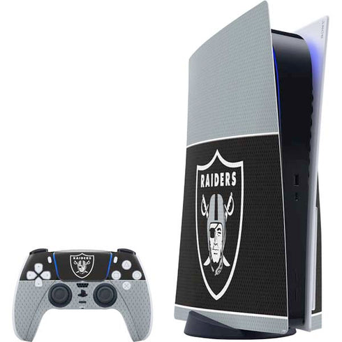NFL Las Vegas Raiders Zone Block PS5 Bundle Skin