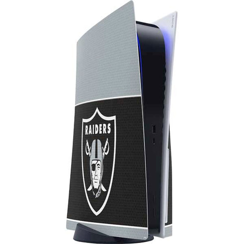 NFL Las Vegas Raiders Zone Block PS5 Console Skin