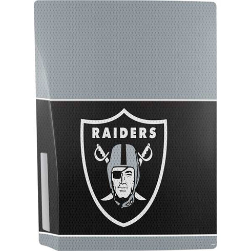 NFL Las Vegas Raiders Zone Block PS5 Console Skin
