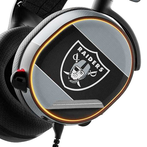 NFL Las Vegas Raiders Zone Block SteelSeries Arctis 5 Skin