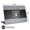 NFL Las Vegas Raiders Zone Block Universal Laptop 16.6in (13.4 x 9.7in) Skin