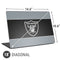 NFL Las Vegas Raiders Zone Block Universal Laptop 18in (14.6 x 10.6in) Skin