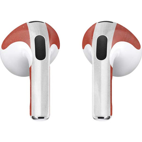 Latvia Flag Distressed Apple AirPods (3rd Gen 2021) Skin