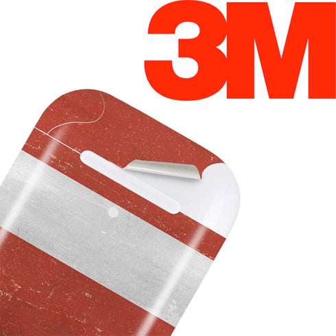 Latvia Flag Distressed Apple AirPods Skin