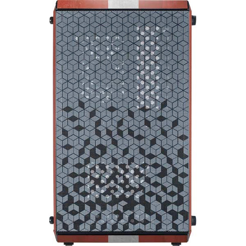 Latvia Flag Distressed Cooler Master MasterBox Q300L Mini Tower Skin