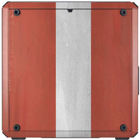 Latvia Flag Distressed Cooler Master MasterBox Q300L Mini Tower Skin