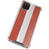 Latvia Flag Distressed Galaxy A12 Clear Case
