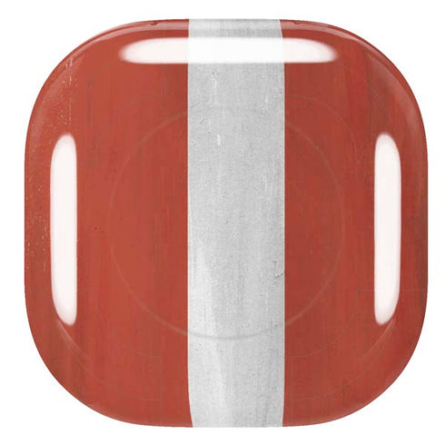 Latvia Flag Distressed Galaxy Buds Live Skin