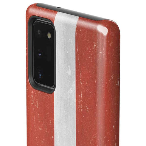Latvia Flag Distressed Galaxy Note20 5G Pro Case