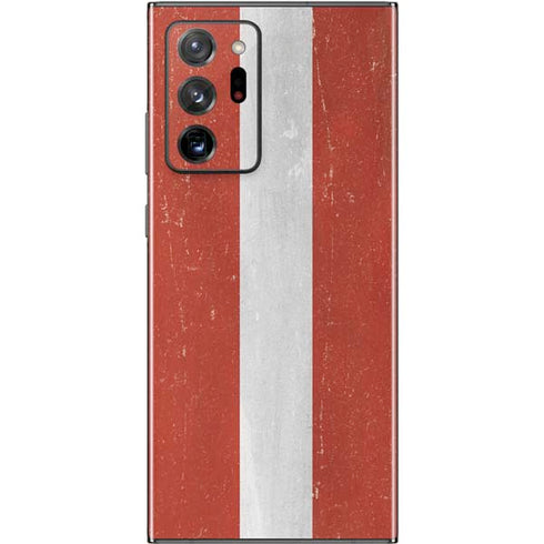 Latvia Flag Distressed Galaxy Note20 Ultra 5G Skin