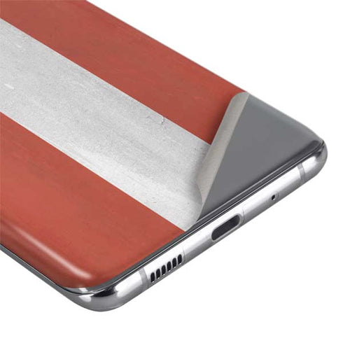 Latvia Flag Distressed Galaxy S20 Ultra 5G Skin
