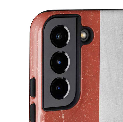 Latvia Flag Distressed Galaxy S22 Plus Pro Case