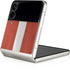 Latvia Flag Distressed Galaxy Z Flip3 5G Skin