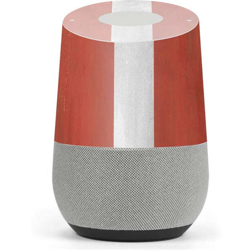 Latvia Flag Distressed Google Home Skin