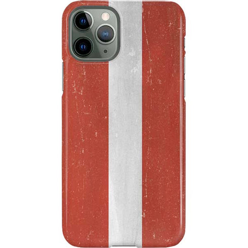 Latvia Flag Distressed iPhone 11 Pro Lite Case